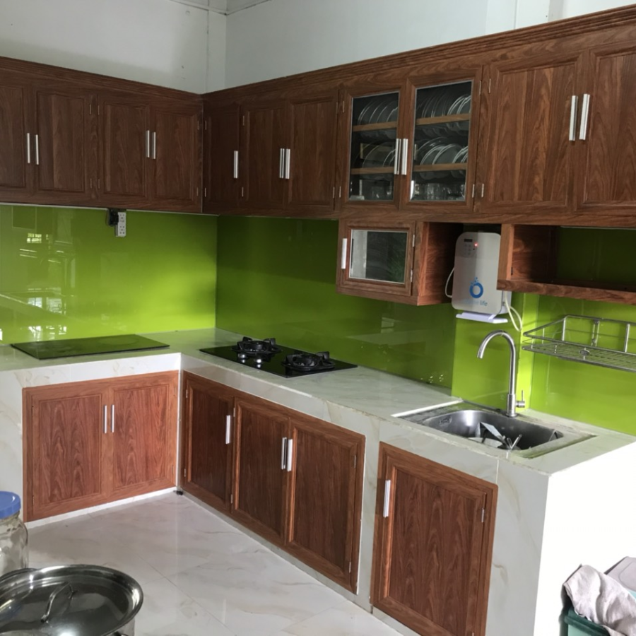 Tủ Bếp Nhôm Đẹp