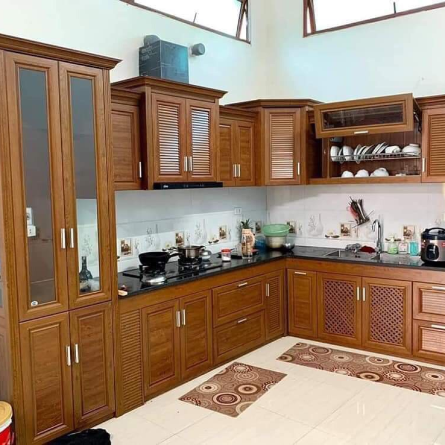 Tủ Bếp Nhôm Hiện Đại