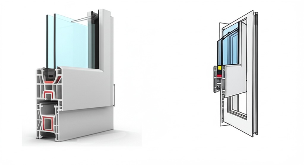 Nhôm Xingfa cầu cách nhiệt