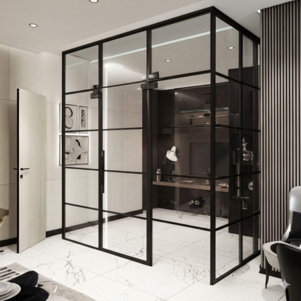 Vách Ngăn Kính Cường Lực