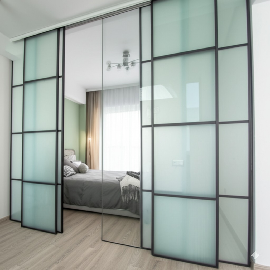 Vách Ngăn Kính Cường Lực